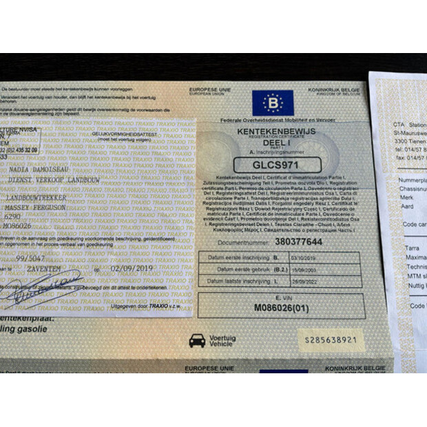 2019 Massey Ferguson 6290-46609535