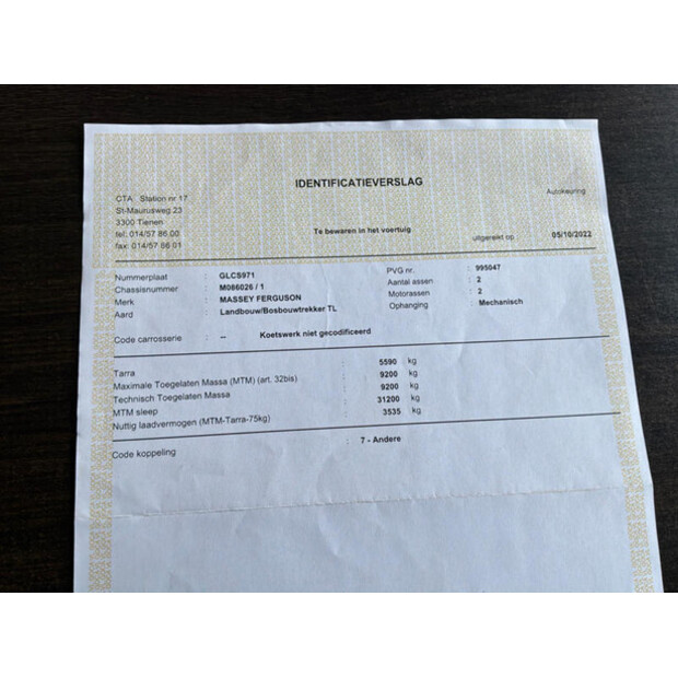 2019 Massey Ferguson 6290-46609536