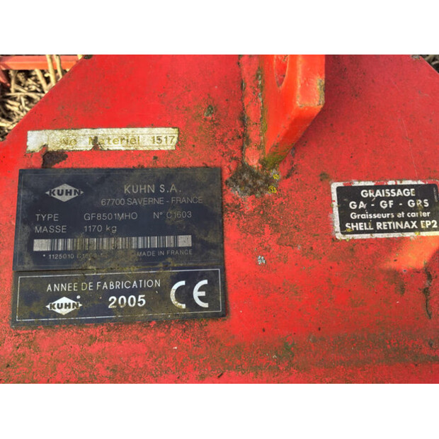 2005 Kuhn GF8501 MHO Digidrive-46609582