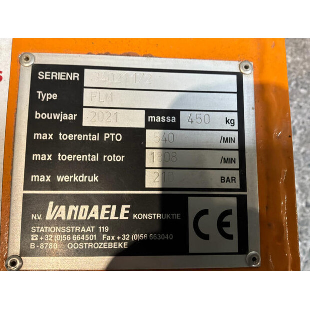 2021 Vandaele Flailmaster HD150 FLM-46609912