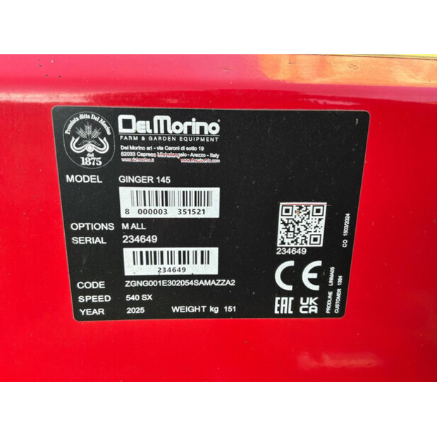 2025 Del Morino Ginger 145M-46610292