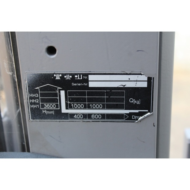 2017 Jungheinrich EKS 110 Z 280 ZZ-46619579