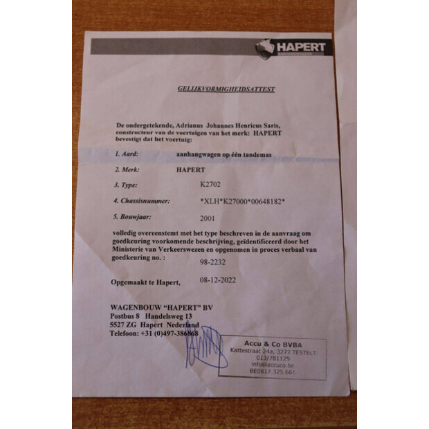 2001 هابرت K2702-46625299