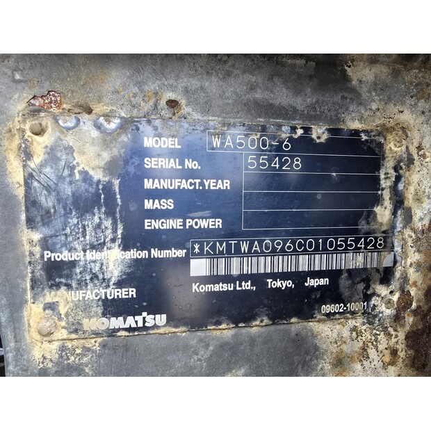 2009 Komatsu WA500-6-46626226