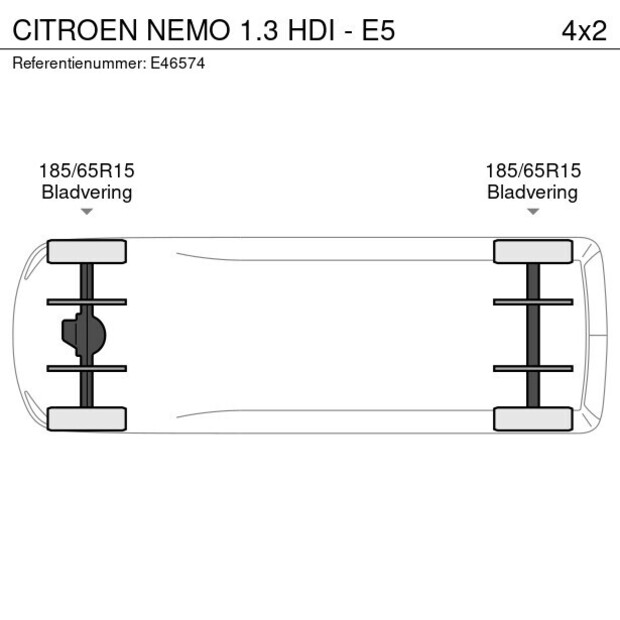2012 Citroen Nemo 1.3 HDI - E5-46626900
