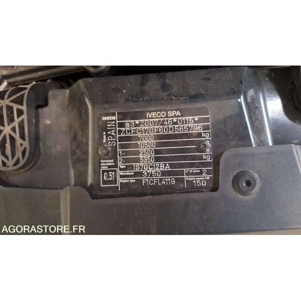 2016 Iveco 70C21-46644630