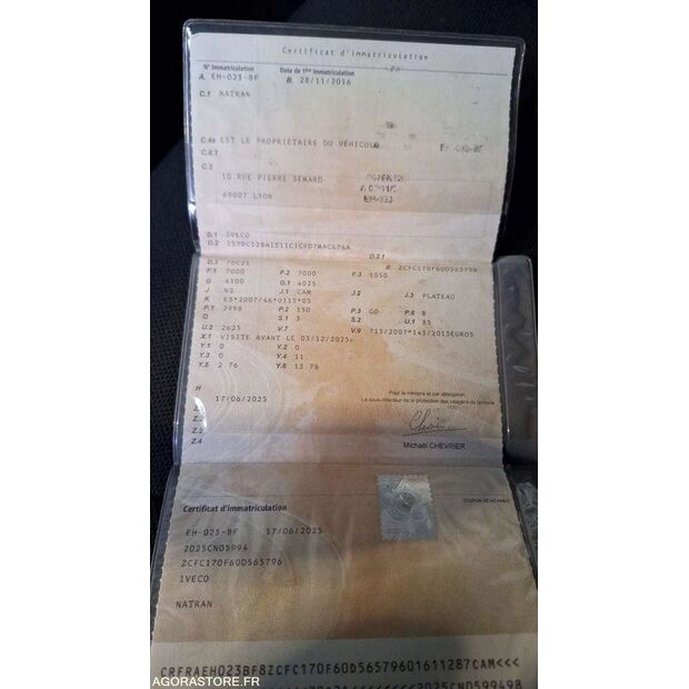 2016 Iveco 70C21-46644637