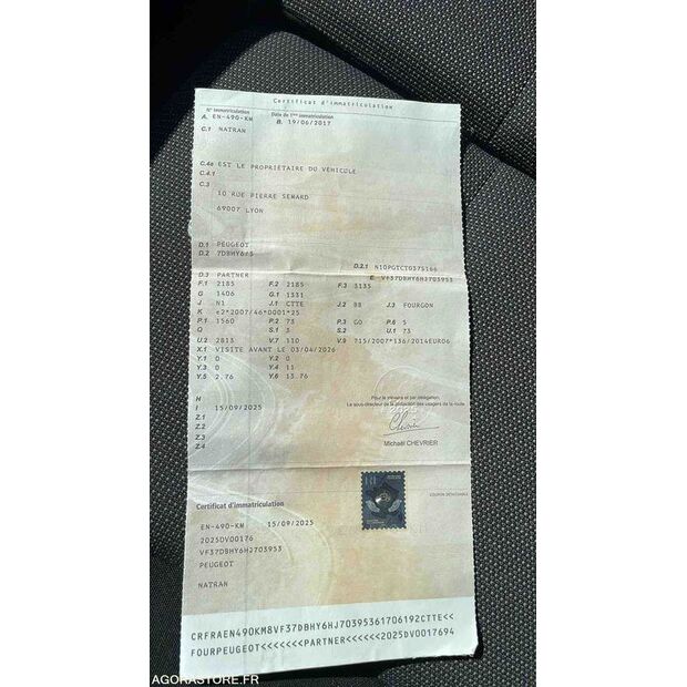 2017 Peugeot PARTNER-46644758