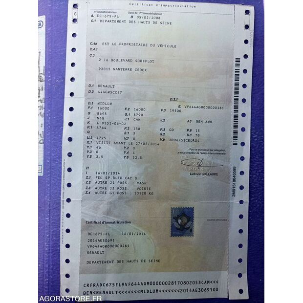 2008 Renault Midlum-46644888