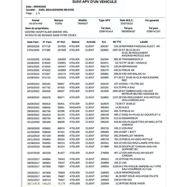 2010 Ford TRANSIT-46645601