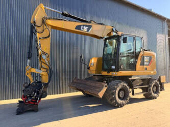 Image for WHEELED EXCAVATORS 2017 Caterpillar M315F - Rototilt