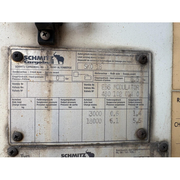 2006 شميتز كارجوبول SKO 18/LZG-46649450