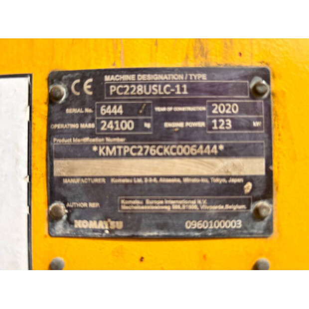 2020 Komatsu PC 228 USLC-11-46649464