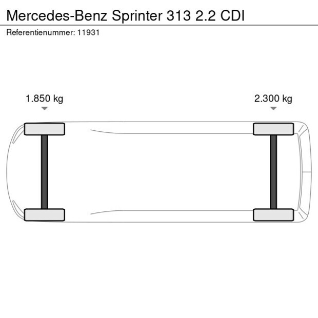 2012 مرسيدس بنز Sprinter 313 2.2 CDI-46679558