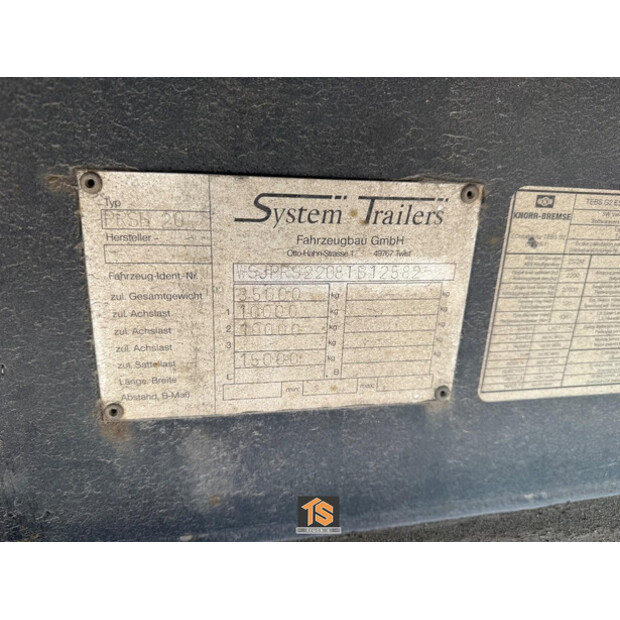 2009 SYSTEM TRAILERS PRS 27-46696740