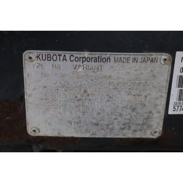 KUBOTA B2420-46697303