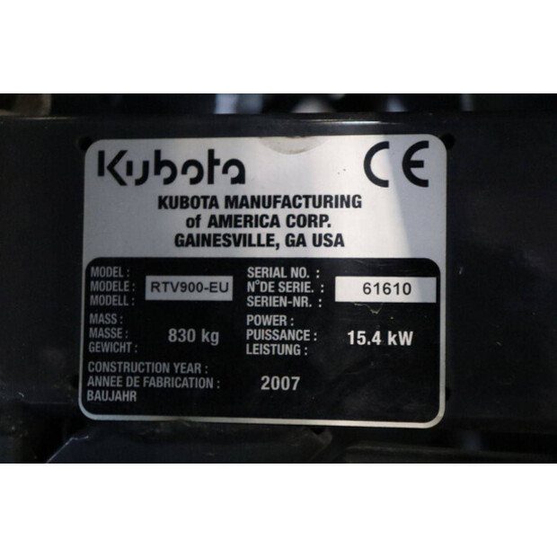 2007 KUBOTA RTV 900-46697322