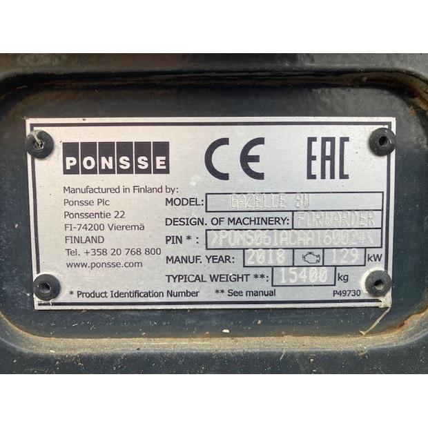 2018 بونسيه GAZELLE 8W-46697870