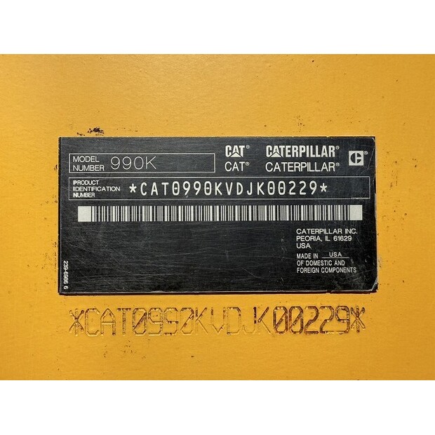 2015 Caterpillar 990K-46697944