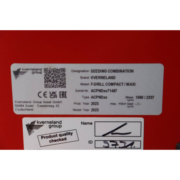 2023 كفرنلاند F-Drill Compact/Maxi-46700181