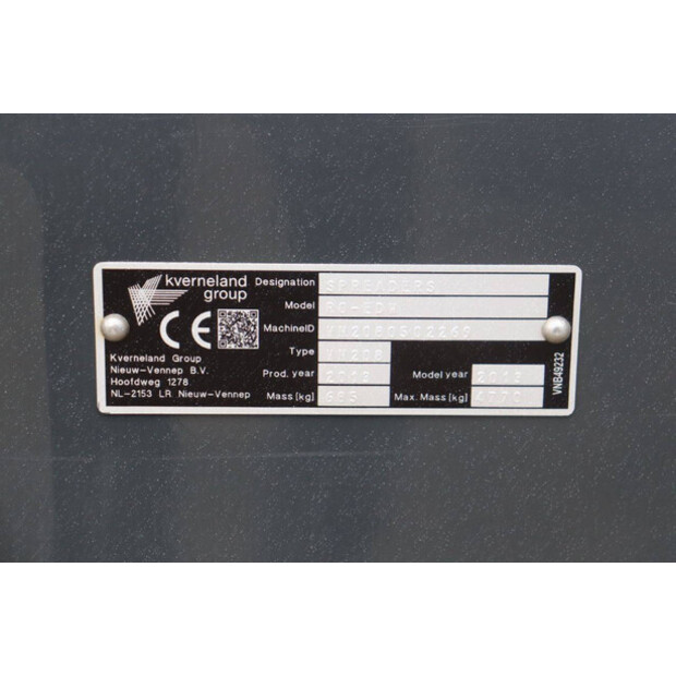 2013 Vicon YN206-46700216