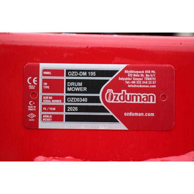 2026 Özduman OZD-DM 195-46700337