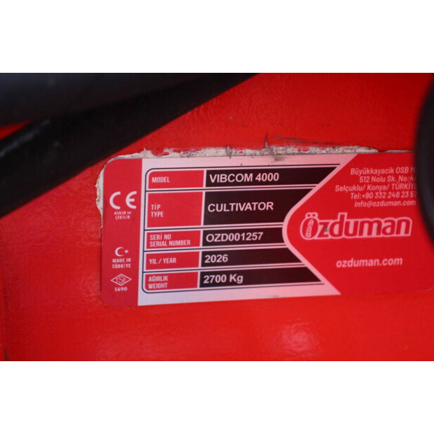 2026 Özduman VIBCOM 4000-46700503