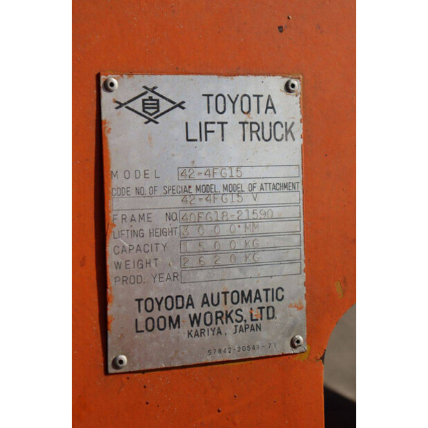 1999 Toyota 42-4FG15-46700659