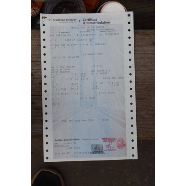 2004 New Holland TM175-46702678