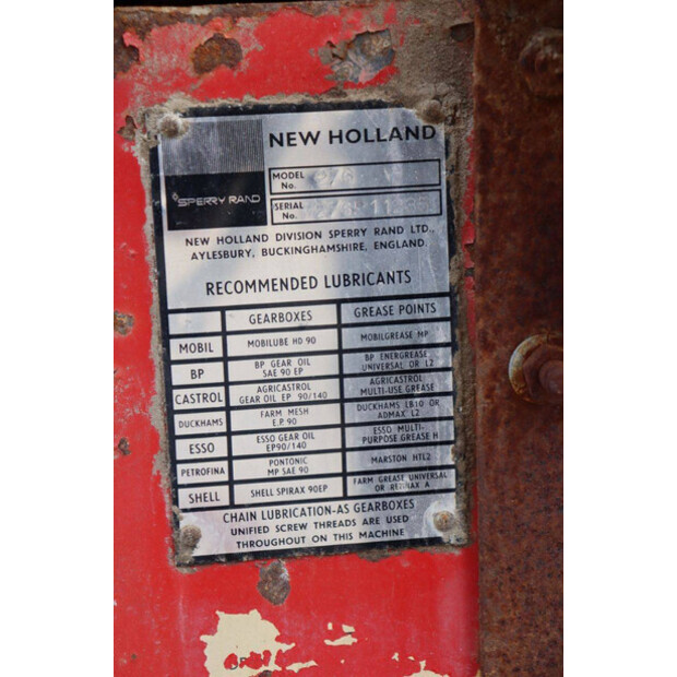 نيو هولاند Super Hayliner 276-46702911