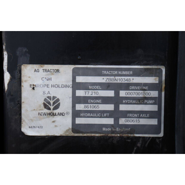2011 New Holland T7.210-46703012