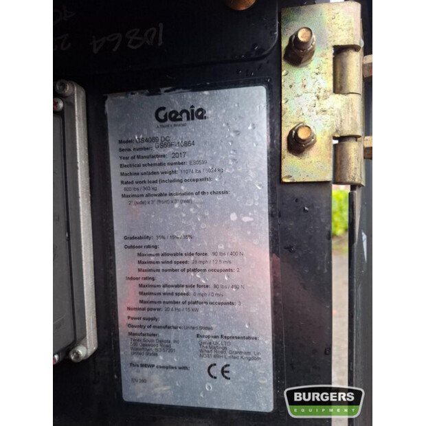 2017 Genie GS4069 DC-46703706