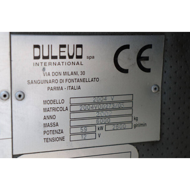 2002 Dulevo 2004 V-46721277