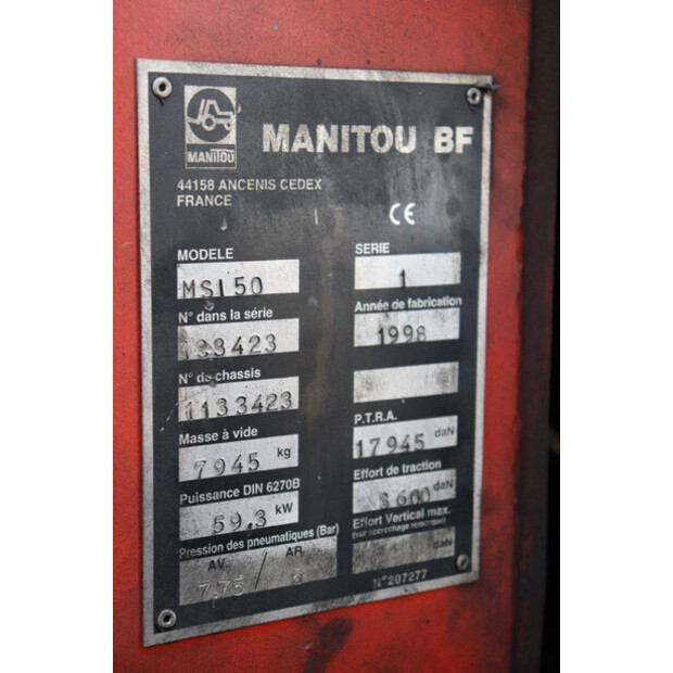 1998 Manitou MSI 50-46721433