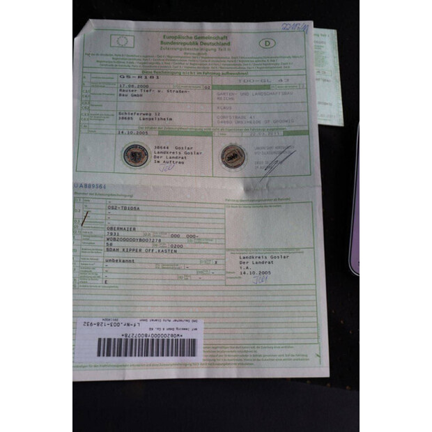 2000 MITSUBISHI Canter 6C15-46721955