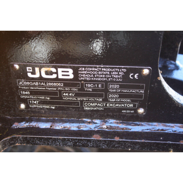 2020 جيه سي بي 19C-1E-46722626