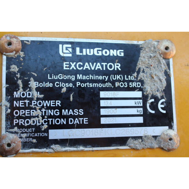 2021 LiuGong 9018F-46722713