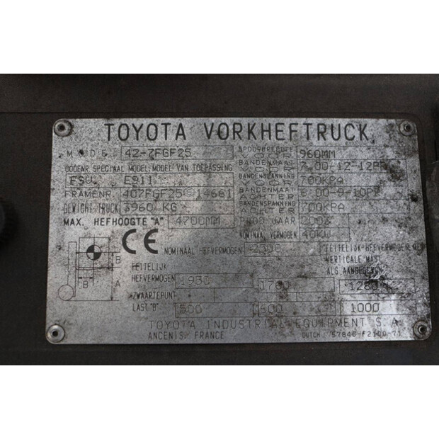 2007 تويوتا 42-7FGF25-46722801