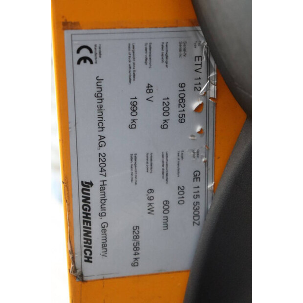 2010 Jungheinrich ETV 112-46724067