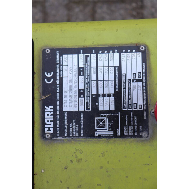 2001 Clark CTM 16 S-46724291