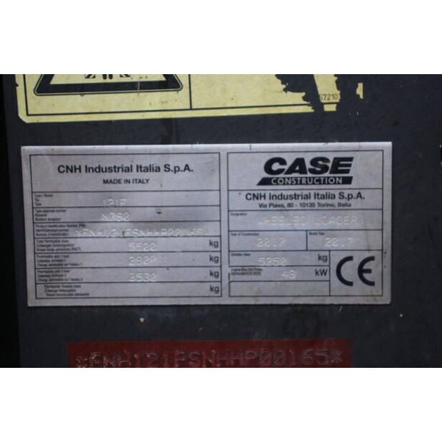 2017 CASE 121F-46724937