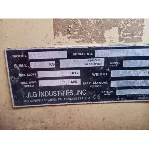 1998 JLG 33RTS-46725778