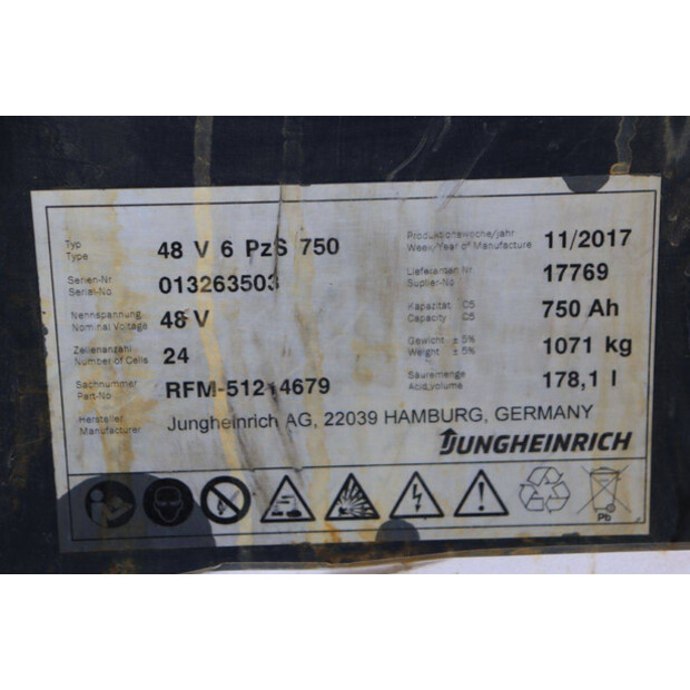 2018 Jungheinrich EFG 316-46725874