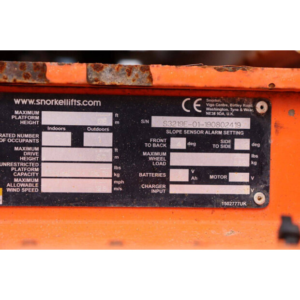 2019 Snorkel S3219E-46726688