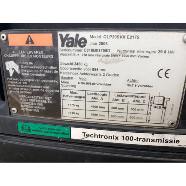 2006 يال GLP20SVX-46726830