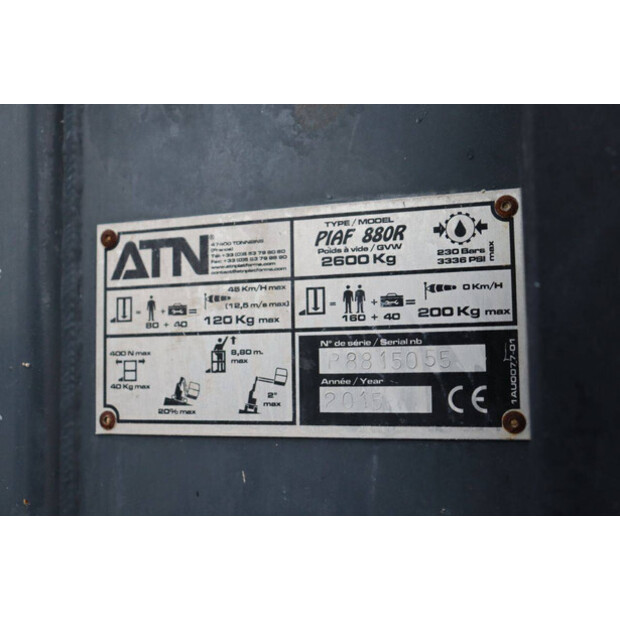 2015 ATN Piaf 880R-46727600