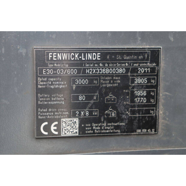 2011 Fenwick-Linde E30-03/600-46728508