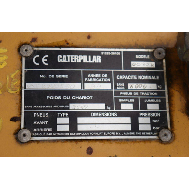 1999 كاتربيلر GC 60K-46728674