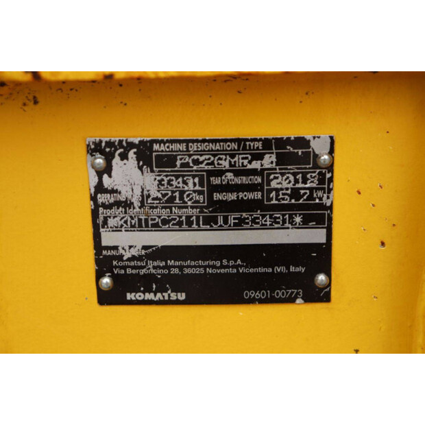 2018 كوماتسو PC26MR-46728770