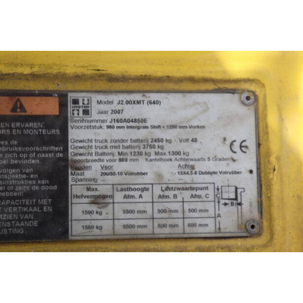 2007 هايستر J2.00XMT-46729202